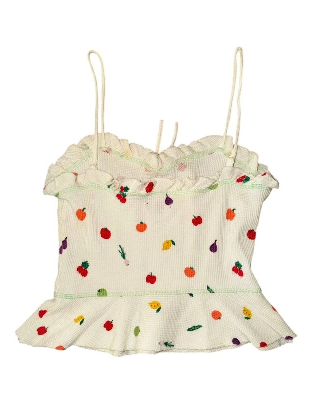 STAUD Small Salad Tank Top Size Medium - Picture 2 of 5